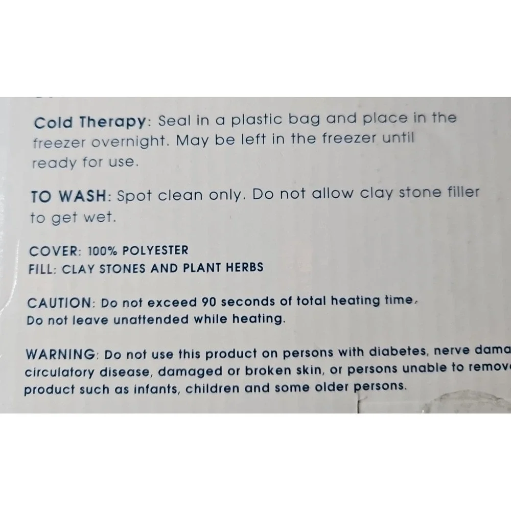 EVRIHOLDER NIB Healing Hot Cold Shoulder Wrap Aromatherapy Weighted Microwavable - Picture 7 of 16